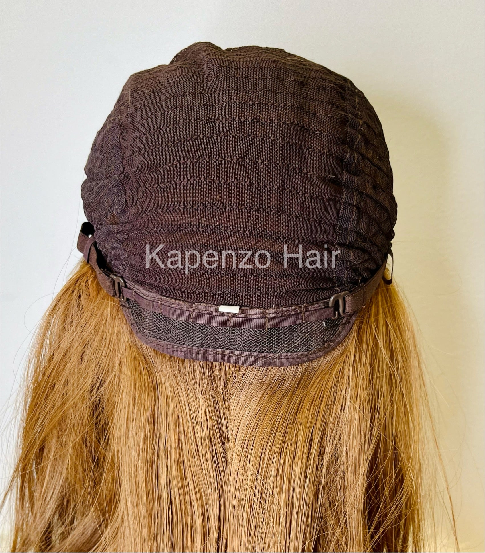 Euro Blonde Brown Wig Medical Cap With Lace