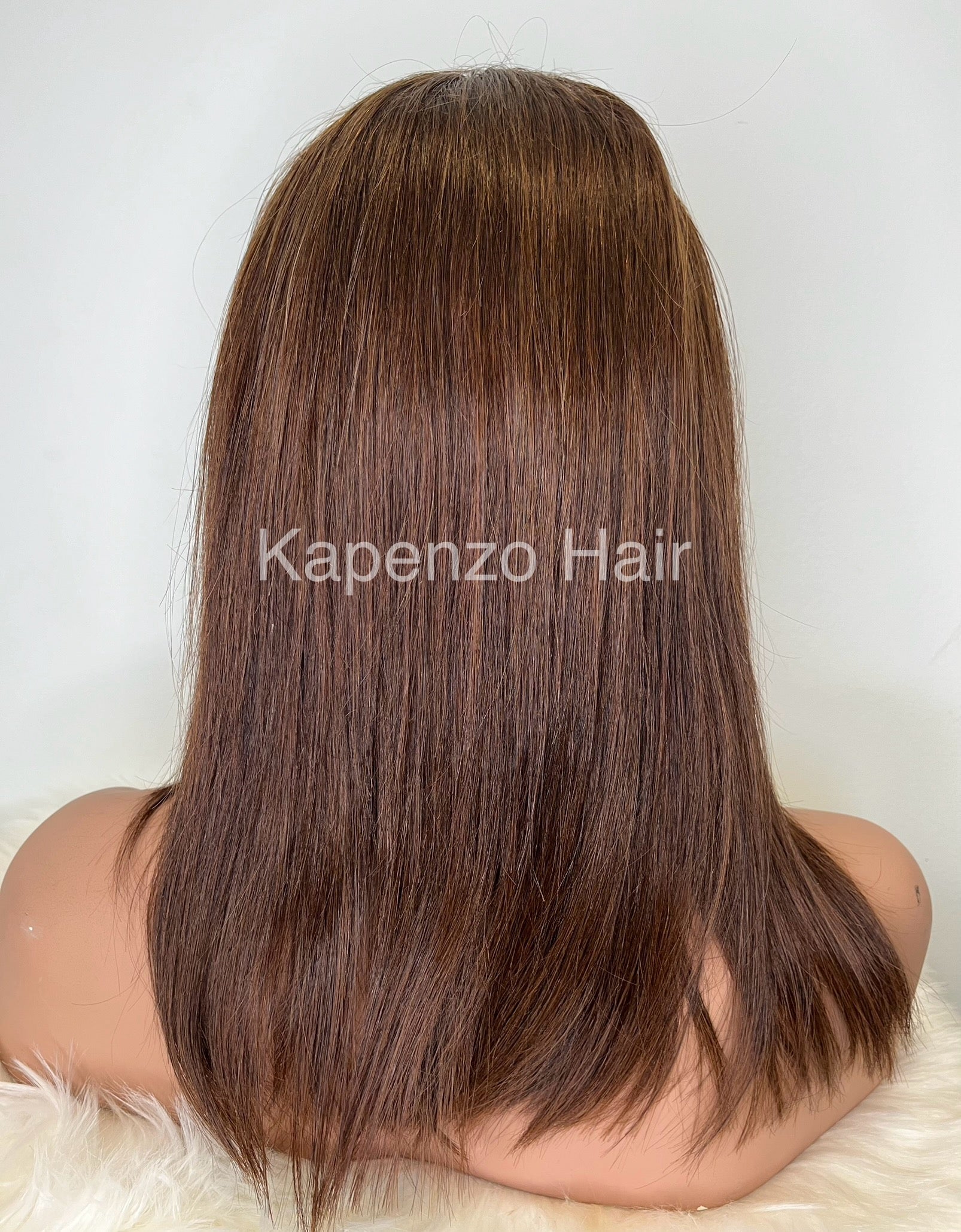 14inch Glueless Wig light brown color